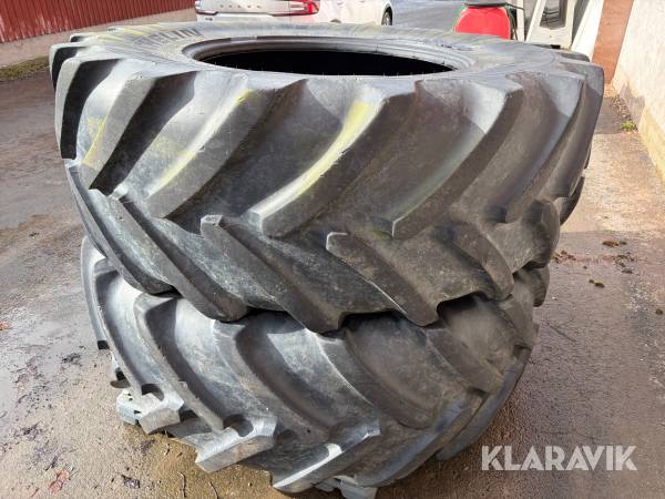 Däck 2 st Micheline 650/75R38