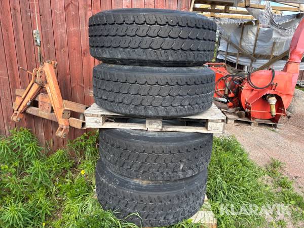 Entreprenaddäck Michelin Bandag Regummering 425/65R22.5 4st