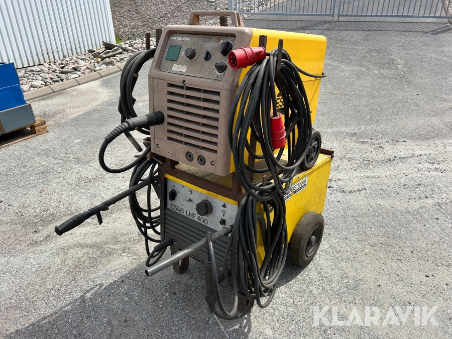 Pinnsvets & rörstrådssvets ESAB LHF 400 / LKB 320 4WD 2 st