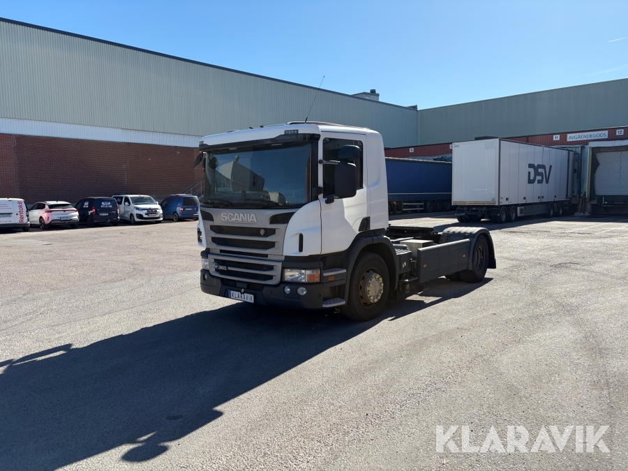 Dragbil Scania P360 LA4x2Mna, med generator till kylaggregat