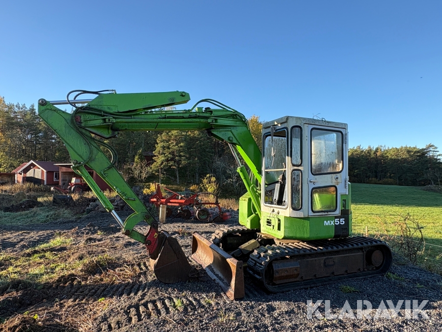 Grävmaskin Mitsubishi MX55