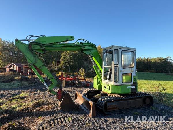 Grävmaskin Mitsubishi MX55