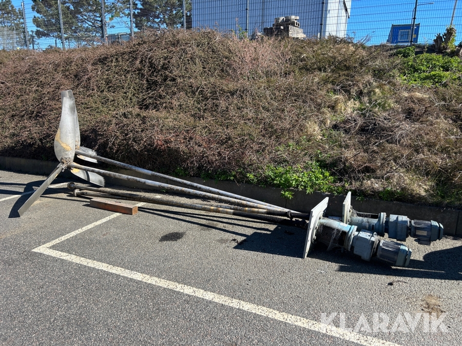 Omrörare Scaba 60 VG & Sew-Eurodrive 2 st långsamtgående