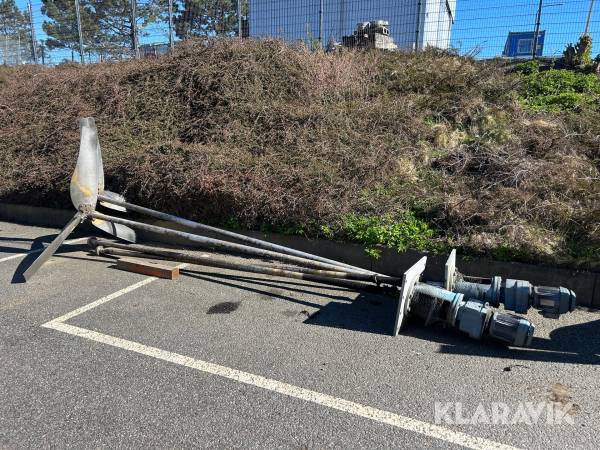 Omrörare Scaba 60 VG & Sew-Eurodrive 2 st långsamtgående