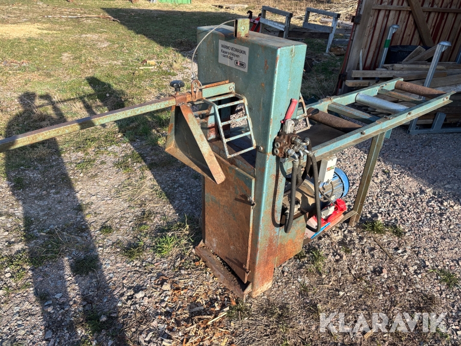 Vedkap / vedklyv Wärmo vedmaskin