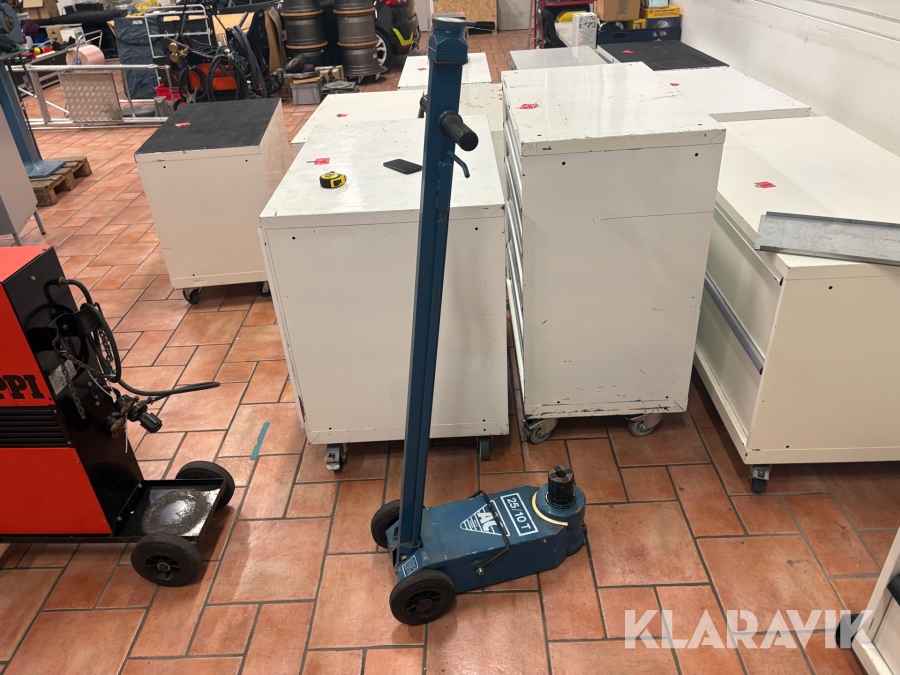 Domkraft AC Hydraulics 25 / 10 tryckluftsdriven