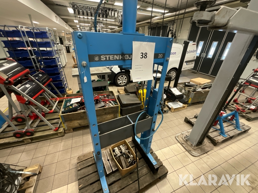 Hydraulpress Stenhöj 20 ton