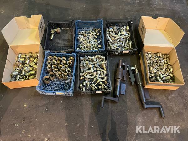 Diverse presskopplingar & slangskalare