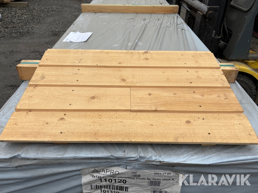 Enkelfas liggande 19x148