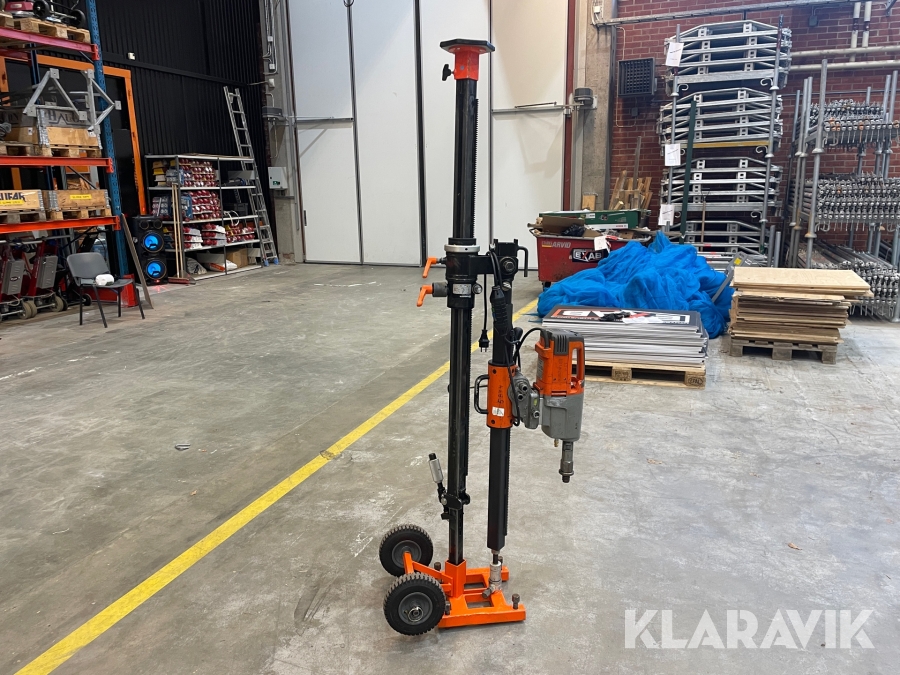 Borrstativ inklusive motor Husqvarna DM340