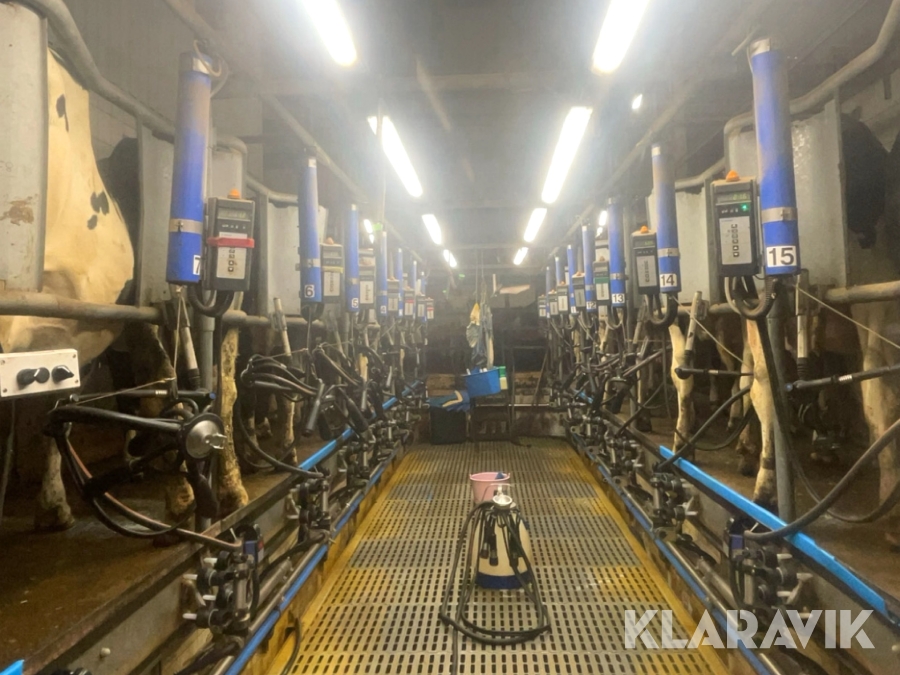 Komplett Mjölkstation Delaval 8x2 platser