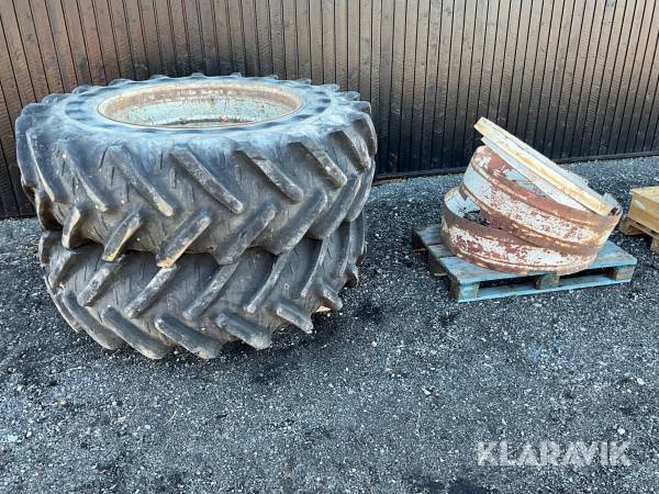 Dubbelmontage Kléber Super 100 20.8R38, 2 st