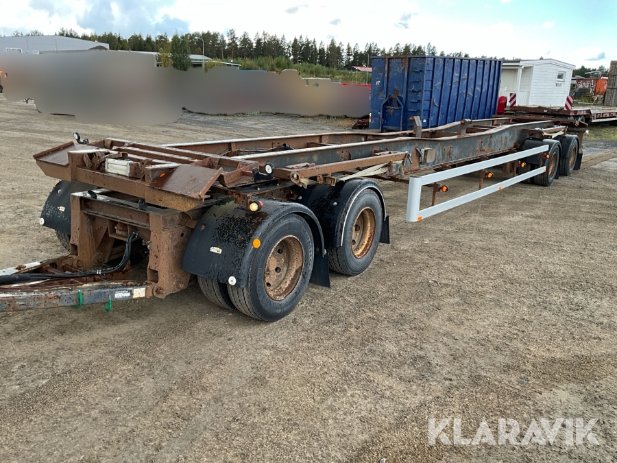 Lastväxlarsläp Bure LB 380 V kombinationsvagn