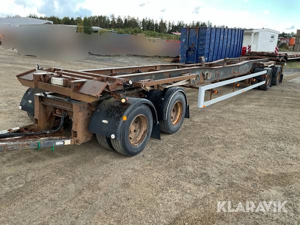 Lastväxlarsläp Bure LB 380 V kombinationsvagn