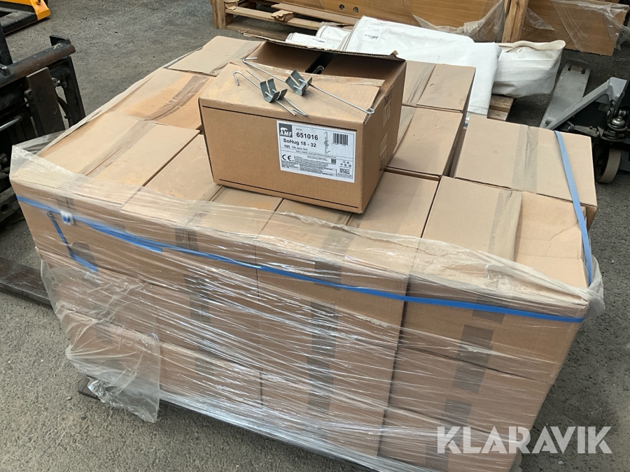Pendelupphängning med justerbar fjädersäkring AMF SoHug 18-32 ca 7200st