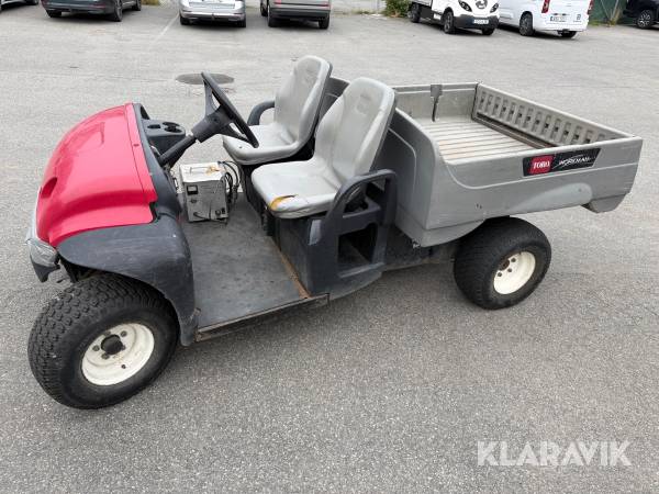 Elektriskt arbetsfordon Toro Workman 07280TC med tipp