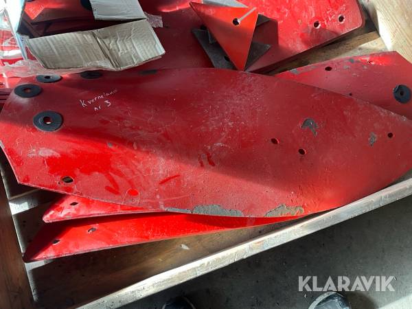 Vändskivor till Kverneland nr 3 4 st vänster