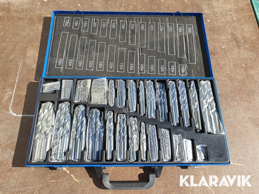 Borrsortiment HSS Spiralborr 220 st