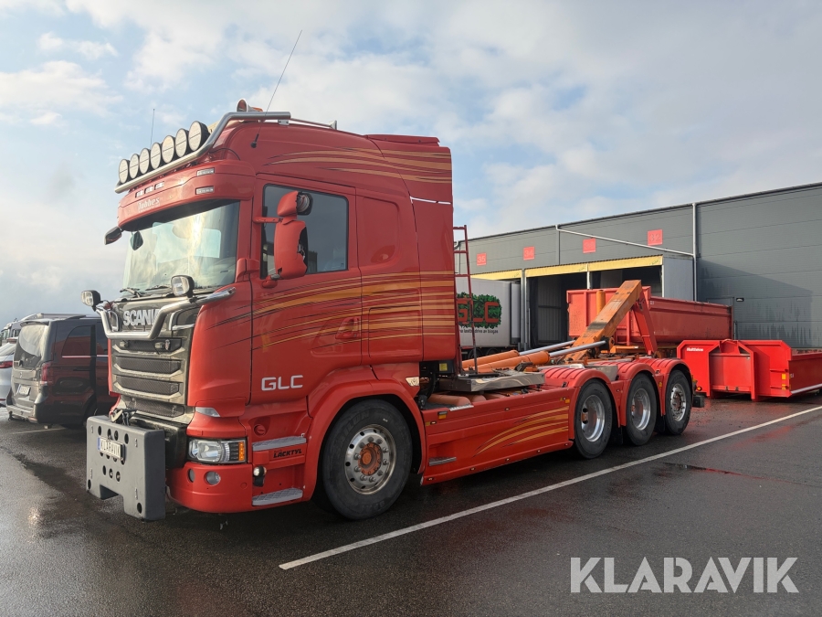 Krokbil Scania R 580