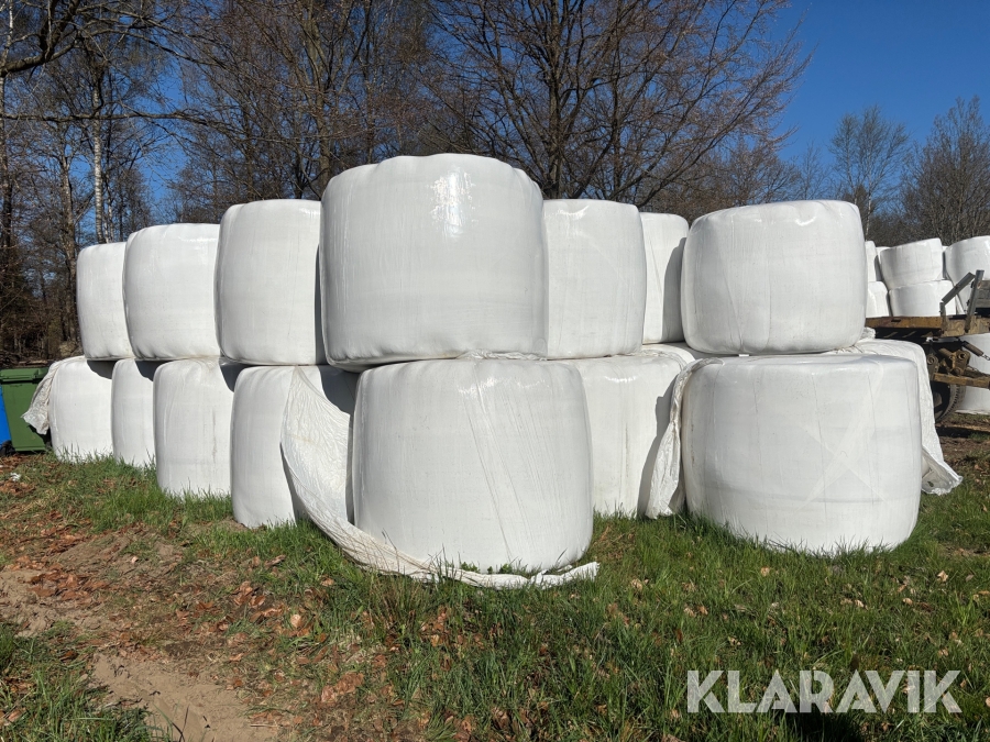 Ensilage / Rundbalar - Totalt 30st