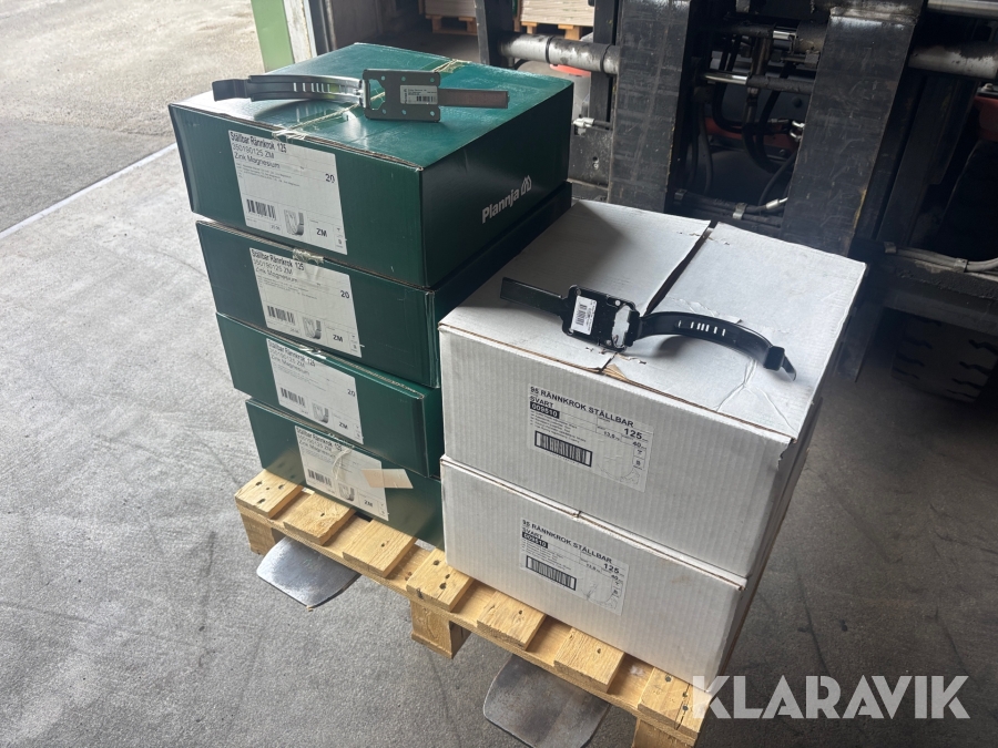 Rännkrok Plannja / Wijo 125 ställbar