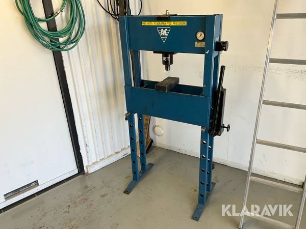 Verkstadspress AC Hydraulics PJ16H handhydraulisk, 16 ton
