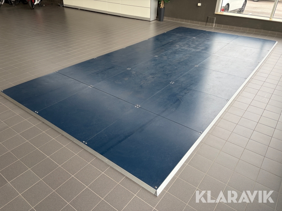 Podium för tex bil 3x6m
