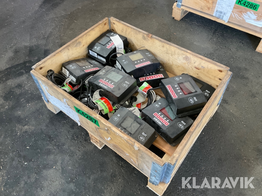 Personalliggare Infobric Regbox 240 12 st