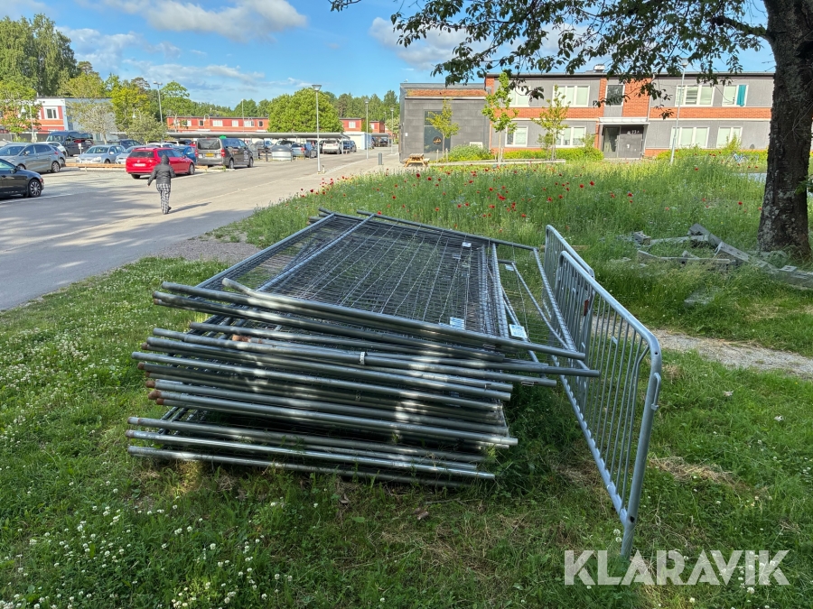 Byggstaket 30 sektioner
