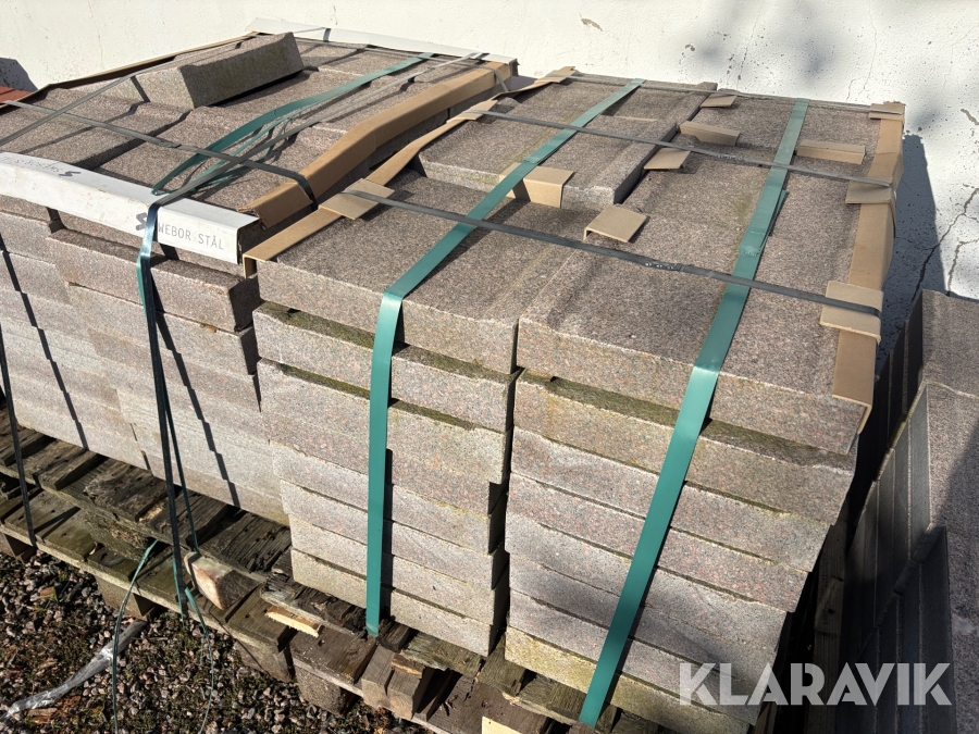 Ränndalsplattor Granit 126st