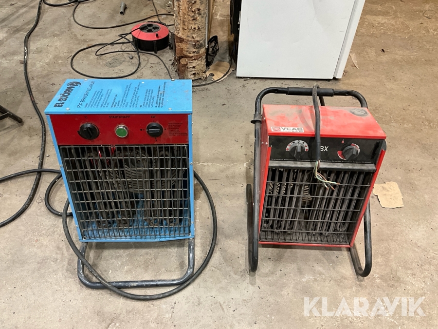 Byggfläkt El-Björn och Veab 2 st