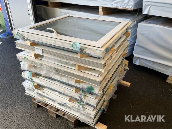 Plastfönster 7st