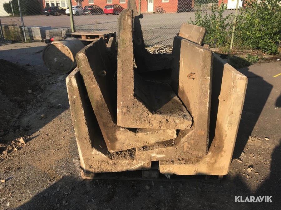 Ca 15st L-stöd Begagnade