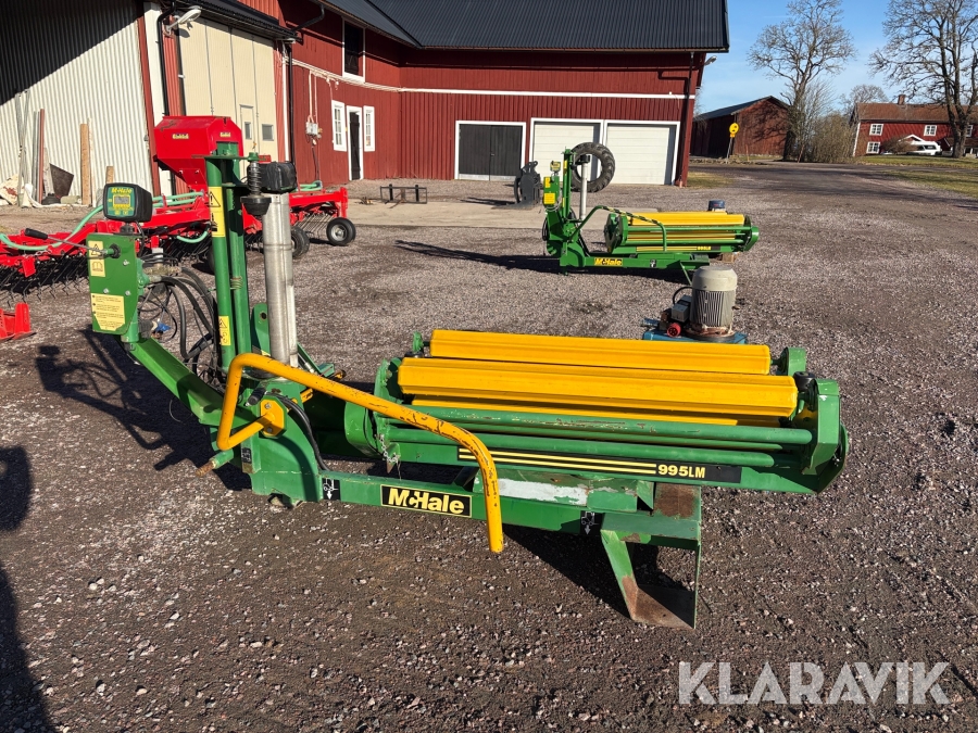 Småbalsinplastare Mchale 995LM