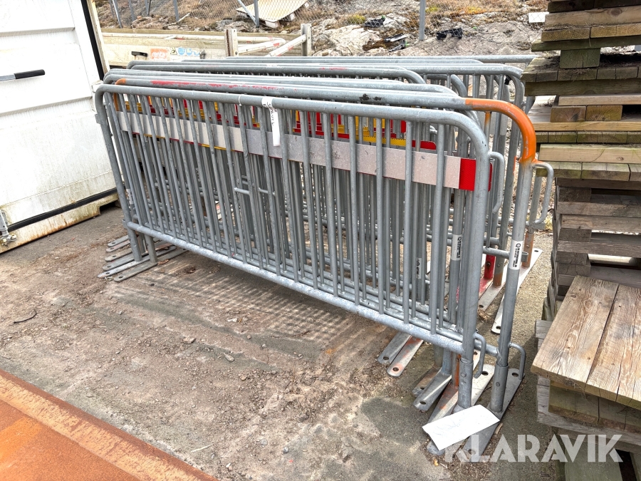 Kravallstaket QR International AB 15 styck