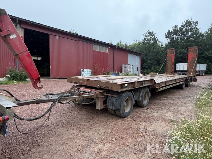 Maskinsläp Goldhofer TU-L4-29/80