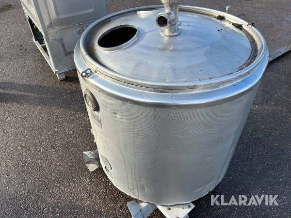 Industritank rostfri Wedholms DH 61