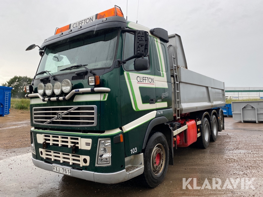 Tippbil Volvo FH 480-37 8X4 JMNL