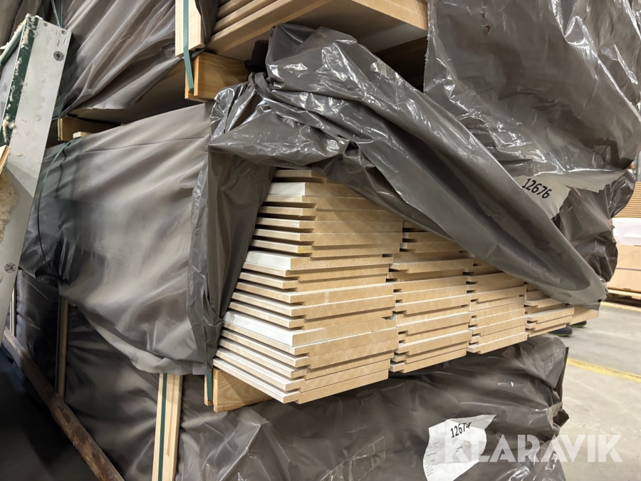 Fönstersmyg Combiwood med fals 18x195 MDF 1st paket