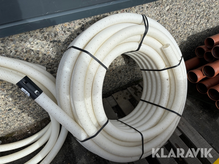 Dräneringsslang Pipelife Pvc 58/50 ca 64m