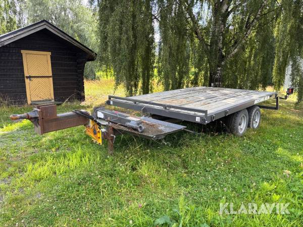 Maskintrailer Mustang ML90 med tipp