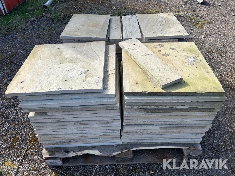 Uteklinker 600x600x30 mm Ca 55 st