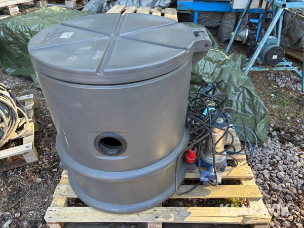 Pumpbrunn Flygt Compit Mini med 2 pumpar