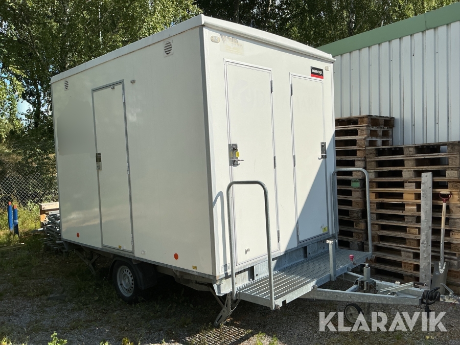 Personalvagn Scanvogn med WC