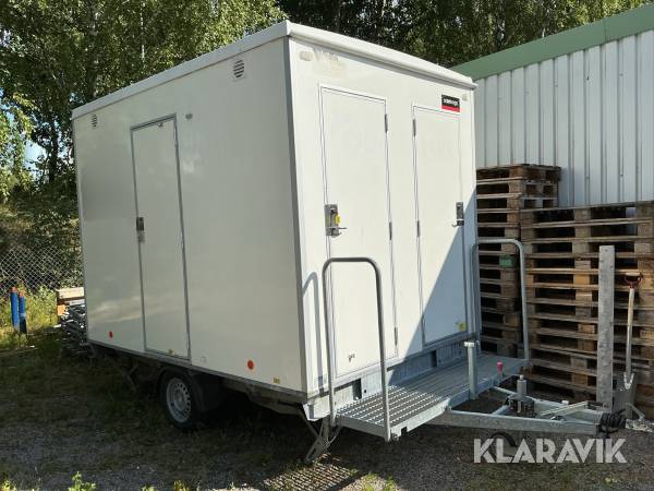 Personalvagn Scanvogn med WC