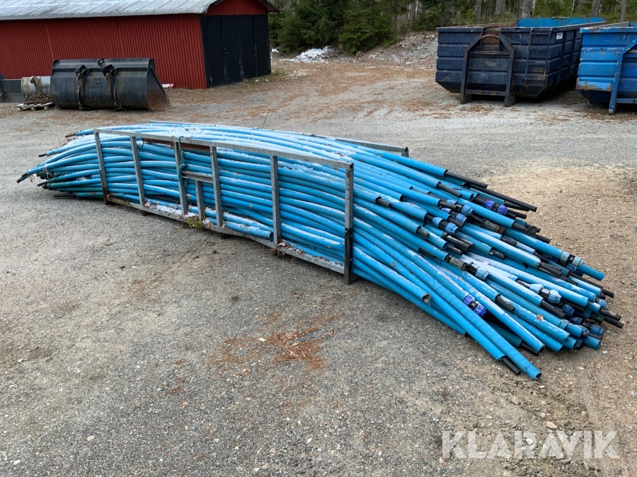 Isolerad vattenslang 32mm med korg