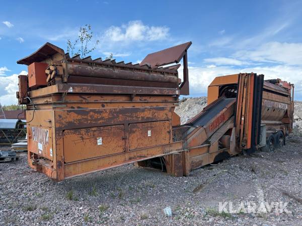 Trumsorteringsverk Finlay 798 Trommel hydrauldriven