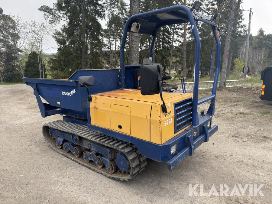Minidumper Canycom s25a, Sigtuna, Klaravik auktioner