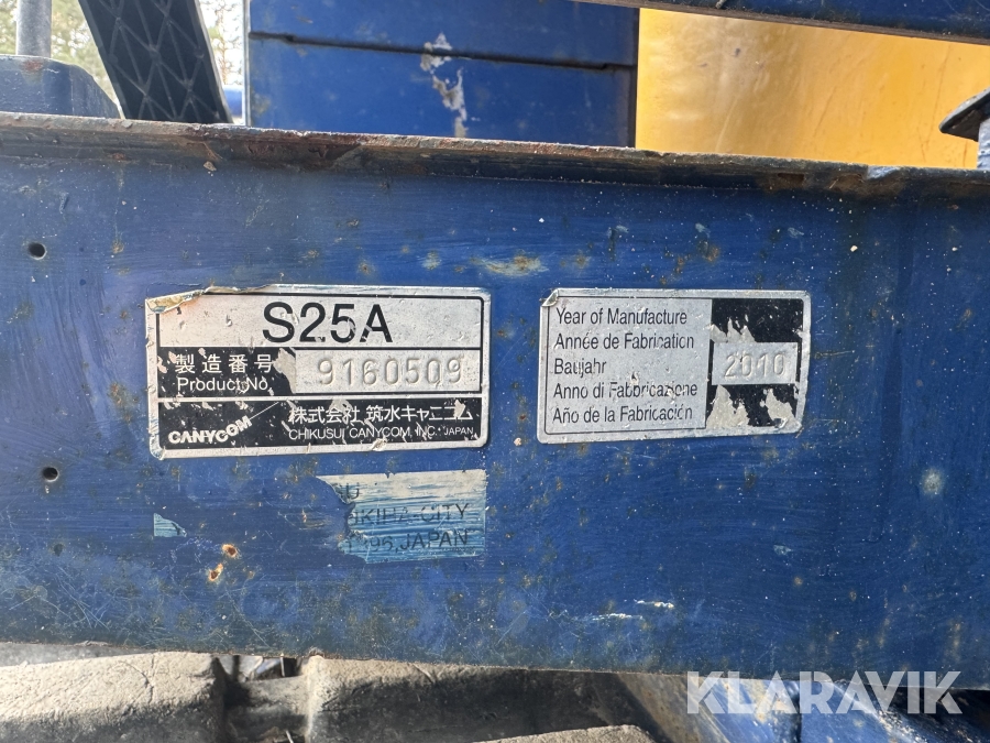 Minidumper Canycom s25a, Sigtuna, Klaravik auktioner
