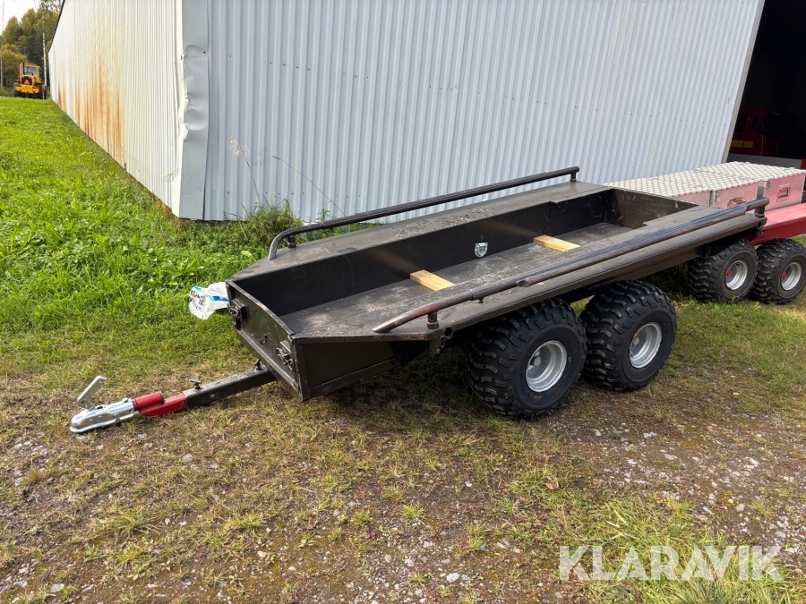 Trängsläp till fyrhjuling